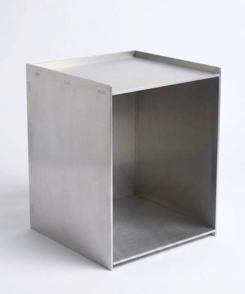 Aluminiums sofabord set fra venstre